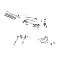 OEM Acura RSX Link Assembly A Diagram - 76520-S5A-A01