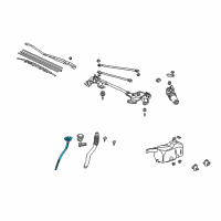 OEM 2000 Honda Insight Cap Unit, Mouth Diagram - 76802-SL4-013