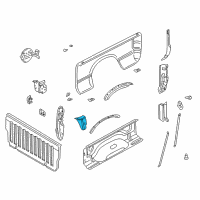 OEM 2003 Dodge Ram 1500 Shield-Splash Diagram - 55276322AB