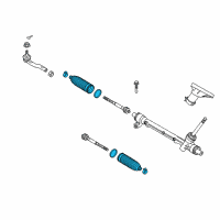 OEM 2020 Toyota Yaris Boot Kit Diagram - 45535-WB001