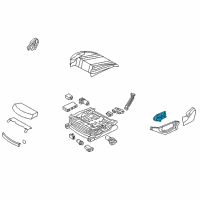 OEM 2015 Hyundai Genesis SWTICH Assembly-Memory Power Seat, LH Diagram - 88990-B1000-RRY