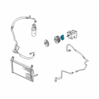 OEM 1993 Ford Explorer Field Assembly Diagram - F1OZ-19D798-A