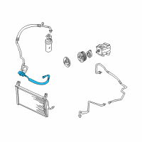 OEM 2004 Ford Focus Hose & Tube Assembly Diagram - 2S4Z-19D734-BA