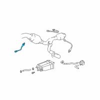 OEM 2003 Toyota 4Runner Oxygen Sensor Diagram - 89467-60010