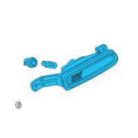 OEM Chrysler Sebring Third Brake Light Diagram - MR441233