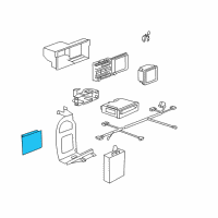 OEM 1997 BMW 740i ABS Control Module Diagram - 65908377978