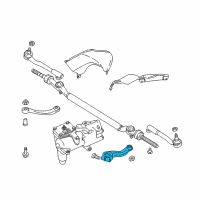 OEM 1999 BMW 750iL Drop Arm Diagram - 32-21-1-141-552