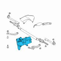 OEM 2003 BMW M5 Exchange Hydro Steering Gear Servotronic Diagram - 32-13-2-228-854