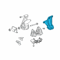 OEM 2020 Ram 1500 INSULATOR-Engine Mount Diagram - 68248785AC