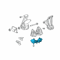 OEM 2021 Ram 1500 Insulator Diagram - 68264825AB