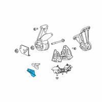 OEM Ram Bracket-Engine Mount Diagram - 68291381AA