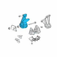 OEM 2019 Ram 1500 INSULATOR-Engine Mount Diagram - 68248784AB