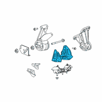 OEM 2019 Ram 1500 Bracket-Transmission Mount Diagram - 68264801AB