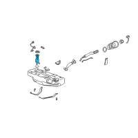 OEM Buick LeSabre Fuel Pump Assembly Diagram - 25321323