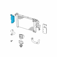 OEM 2002 Dodge Grand Caravan Bottle-COOLANT Recovery Diagram - 4682294AE