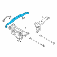 OEM Hyundai Santa Fe Bracket Assembly-Differential Mounting, Front Diagram - 53910-26200