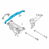 OEM 2003 Hyundai Santa Fe Bracket Assembly-Differential Mounting, Front Diagram - 53910-26200