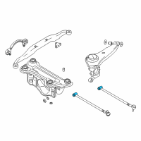 OEM 2003 Hyundai Santa Fe Bush-Suspension Arm, Lower Diagram - 55225-26500