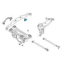 OEM 2002 Hyundai Santa Fe Bracket-Body Mounting Diagram - 53926-26100