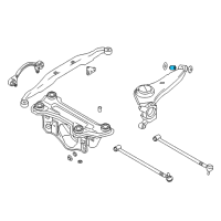 OEM 2004 Hyundai Santa Fe Bush-Trailing Arm Diagram - 55118-26000