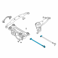 OEM Hyundai Santa Fe Lower Arm Complete-Rear Suspension, RH Diagram - 55203-26500