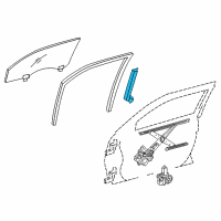 OEM 2013 Lexus GS350 Frame Sub-Assembly, Front Door Diagram - 67403-30200