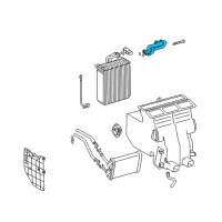OEM 1999 Toyota Camry Tube Assembly, AIRCONDITIONER Diagram - 88710-06050