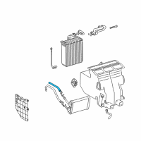 OEM 1997 Toyota Camry Hose Diagram - 87156-06010