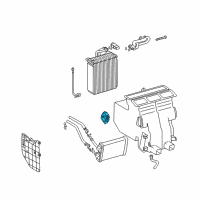 OEM 2000 Toyota Camry Mode Motor Diagram - 87106-06100