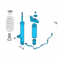 OEM 2019 Buick Enclave Shock Absorber Diagram - 84317033