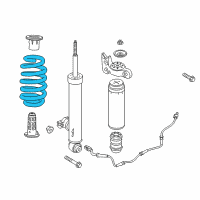 OEM 2019 Buick Enclave Coil Spring Diagram - 23104465