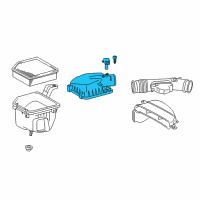 OEM 2016 Lexus GS200t Cap Sub-Assy, Air Cleaner Diagram - 17705-36190