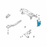 OEM 2001 Chrysler Sebring Front Steering Knuckle Diagram - MR369822