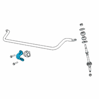 OEM 2014 Ram 3500 RETAINER-STABILIZER Bar BUSHING Diagram - 68209833AB