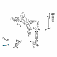 OEM Nissan Link Complete-Radius Rod Diagram - 55110-JP00A