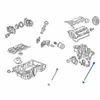 OEM Saturn Indicator, Oil Level Diagram - 12618563