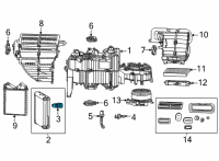 OEM Jeep Grand Wagoneer VALVE-A/C EXPANSION Diagram - 68580491AA