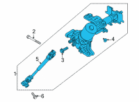 OEM 2022 Nissan Versa Column Assy-Steering, Upper Diagram - 48810-5EE3A