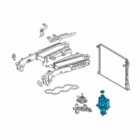 OEM 2020 Lexus LS500 Tank Assembly, INTERCOOL Diagram - 16640-70010