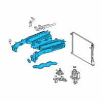 OEM 2021 Lexus LS500 Tank Assembly, Int Air S Diagram - 17190-70040