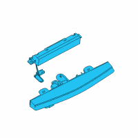 OEM 2017 Nissan Sentra Stop Lamp Assembly-High Mounting Diagram - 26590-3SG6A