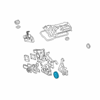 OEM 2003 Toyota 4Runner Oil Pump Diagram - 15103-0P010