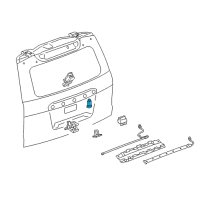 OEM 2017 GMC Yukon Release Switch Diagram - 23485764