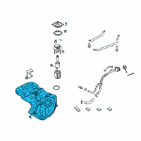 OEM 2020 Kia Sorento Fuel Tank Assembly Diagram - 31150C6700