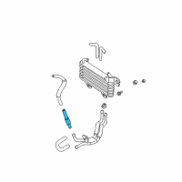 OEM 2006 Hyundai Santa Fe Hose Assembly-Automatic Transaxle Oil Cooling(Feed Diagram - 25420-26300