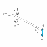 OEM 2015 Ford F-150 Stabilizer Link Diagram - 7L1Z-5K483-C