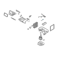 OEM 2003 Kia Sedona Sensor-Duct Diagram - 1K55261C17