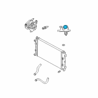 OEM 2006 Chrysler Sebring Housing-THERMOSTAT Diagram - 4898542AA