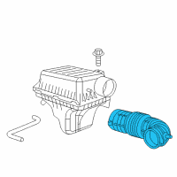 OEM Dodge Charger Air Intake-Air Duct Diagram - 5037539AD