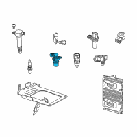 OEM 2019 Jeep Cherokee Sensor-CAMSHAFT Diagram - 68080819AC